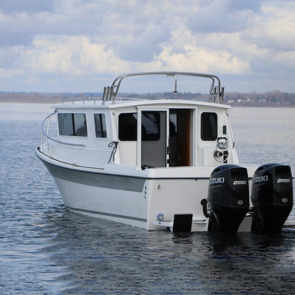 Sport Luxury Patrol Aluminum Fishing Offshore Cabin Boat Speed Boat Yacht